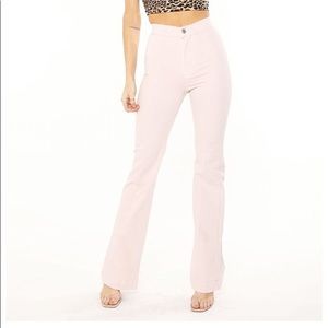 REVICE Denim Pink Roller Girl Flares Size 25